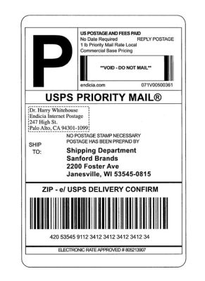 can usps print my return label How does the United States Postal Service ensure secure and efficient shipping for returns?