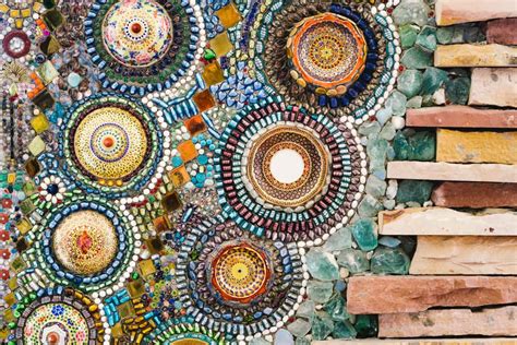 how to make mosaic art and the importance of using recycled materials in art creation